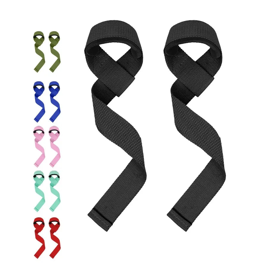 2PCS Weightlifting Wrist Straps for Strength & Gym Training