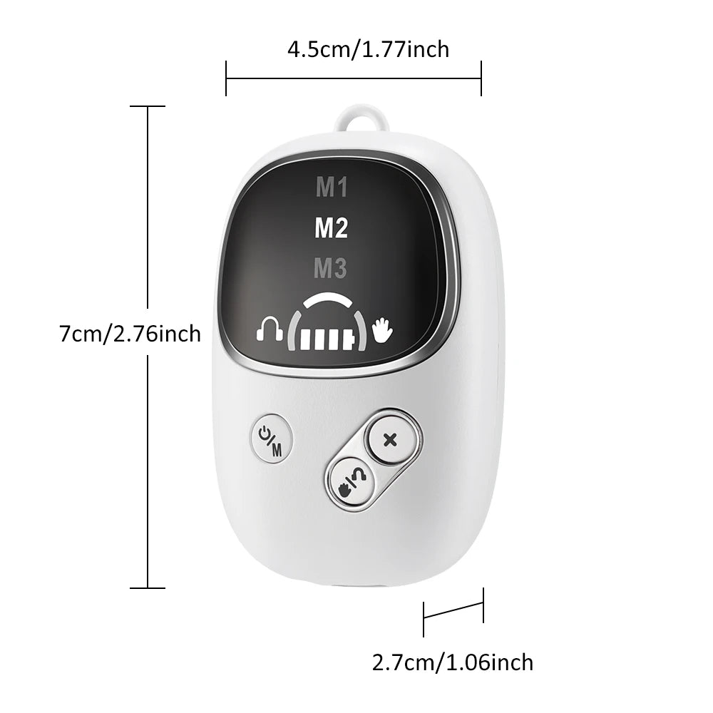 Ear Clip CES Therapy Device for Insomnia and Anxiety Relief