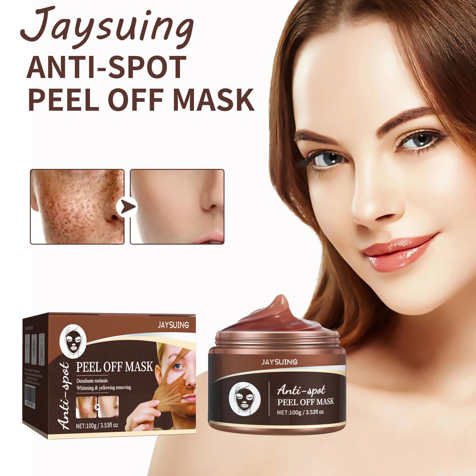 Jaysuing Face Peeling Mask – Moisturizing & Skin Repair