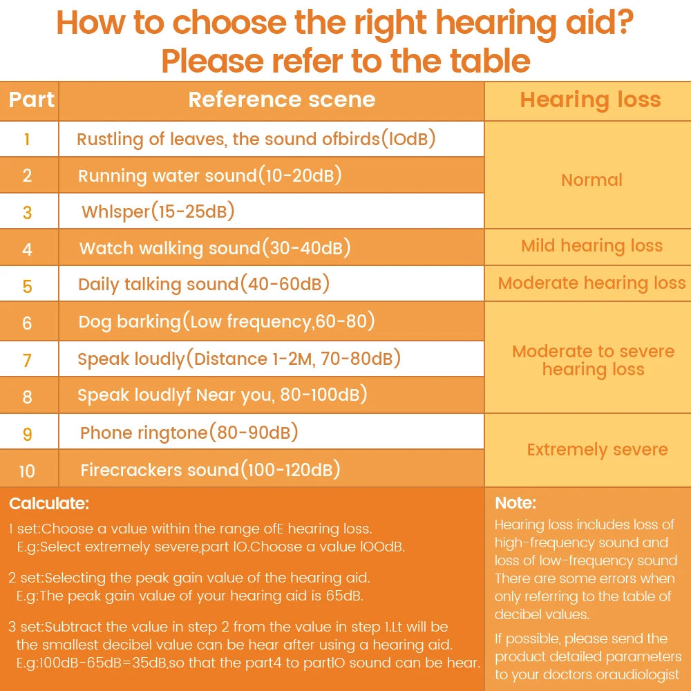 Mini Invisible Rechargeable ITE Hearing Aid for Elderly