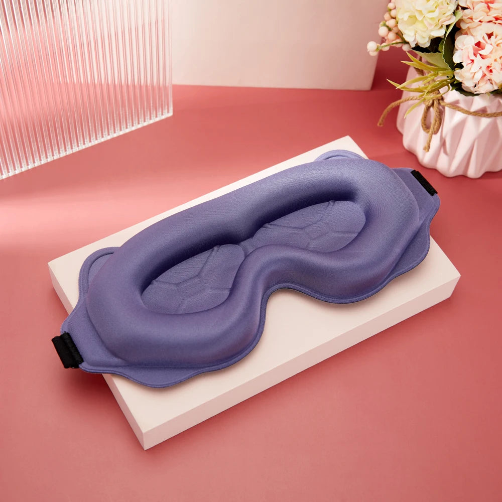 3D Memory Foam Sleep Mask Light Blocking Eyeshade
