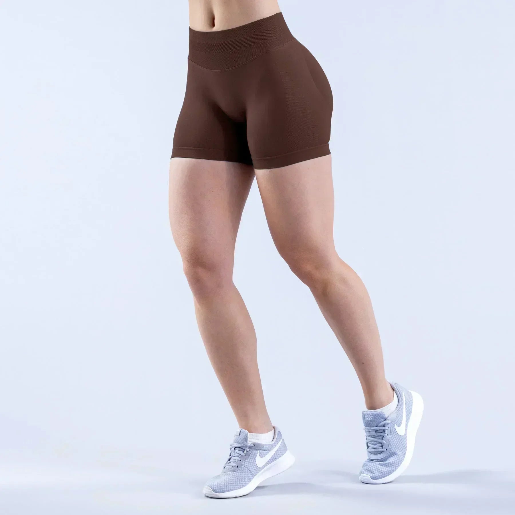 High-Waist Summer Yoga Shorts – Fashionable Fitness Leggings