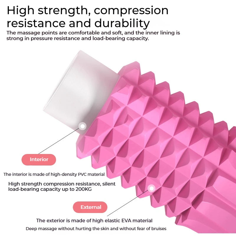 33/45cm Foam Roller Yoga Column for Muscle Massage & Fitness