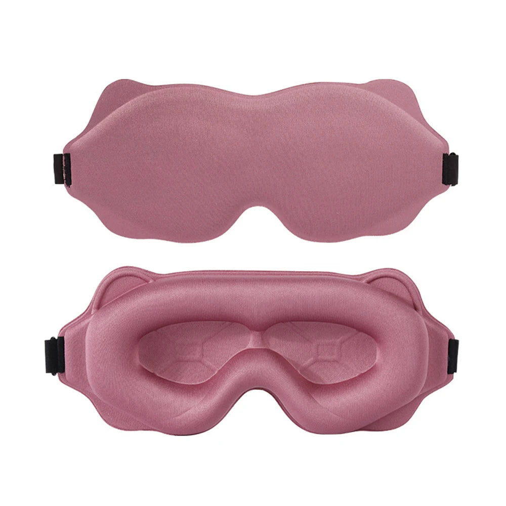 3D Sleep Mask – Soft Light-Blocking Eye Shade