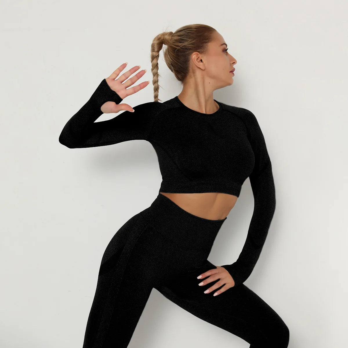 Women’s Seamless Tie Dye Push Up Yoga Leggings