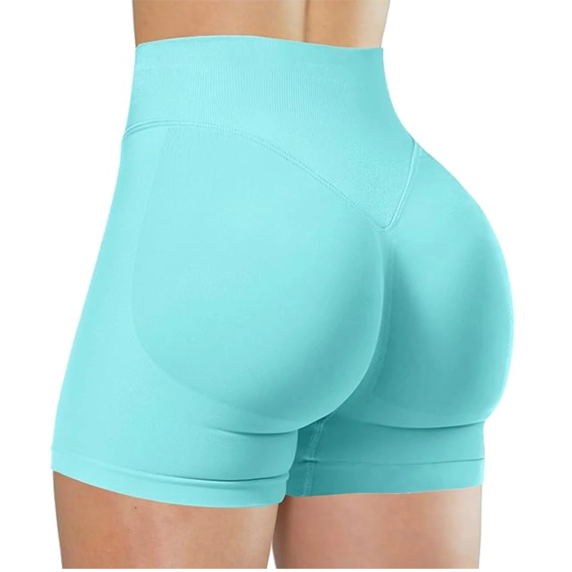 High-Waist Summer Yoga Shorts – Fashionable Fitness Leggings