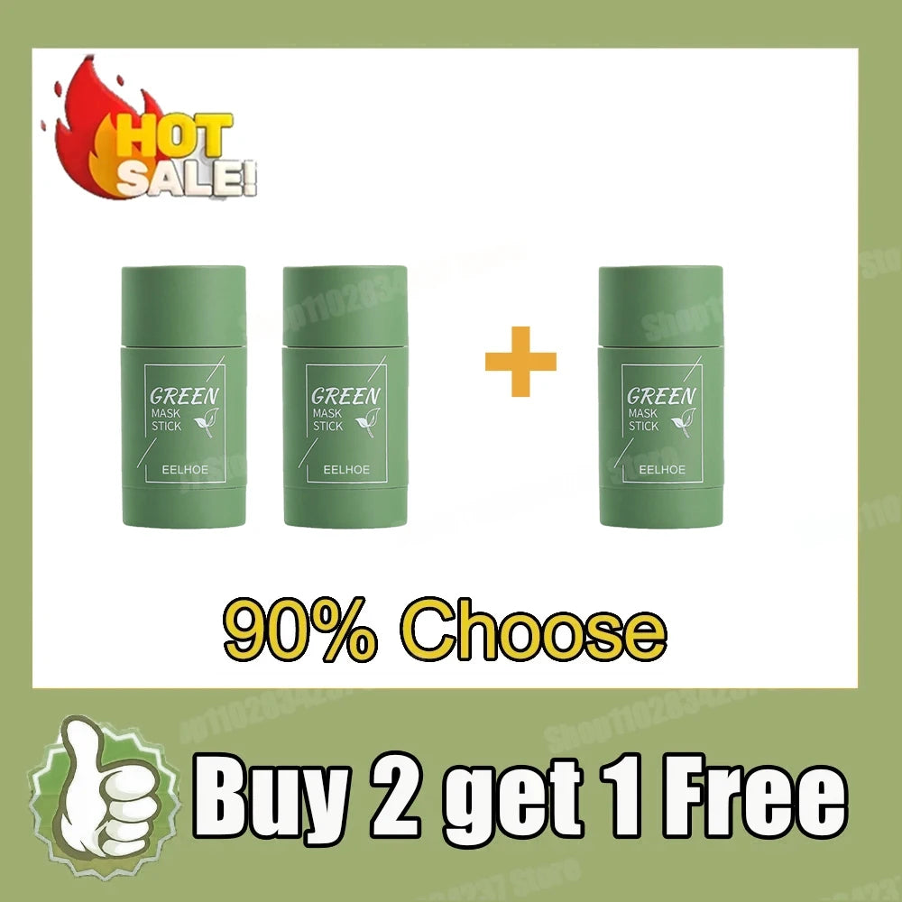 Green Tea Mud Mask – Deep Cleansing & Oil Control