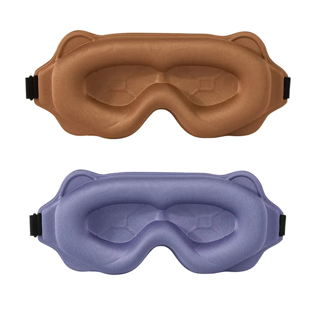 3D Memory Foam Sleep Mask Light Blocking Eyeshade