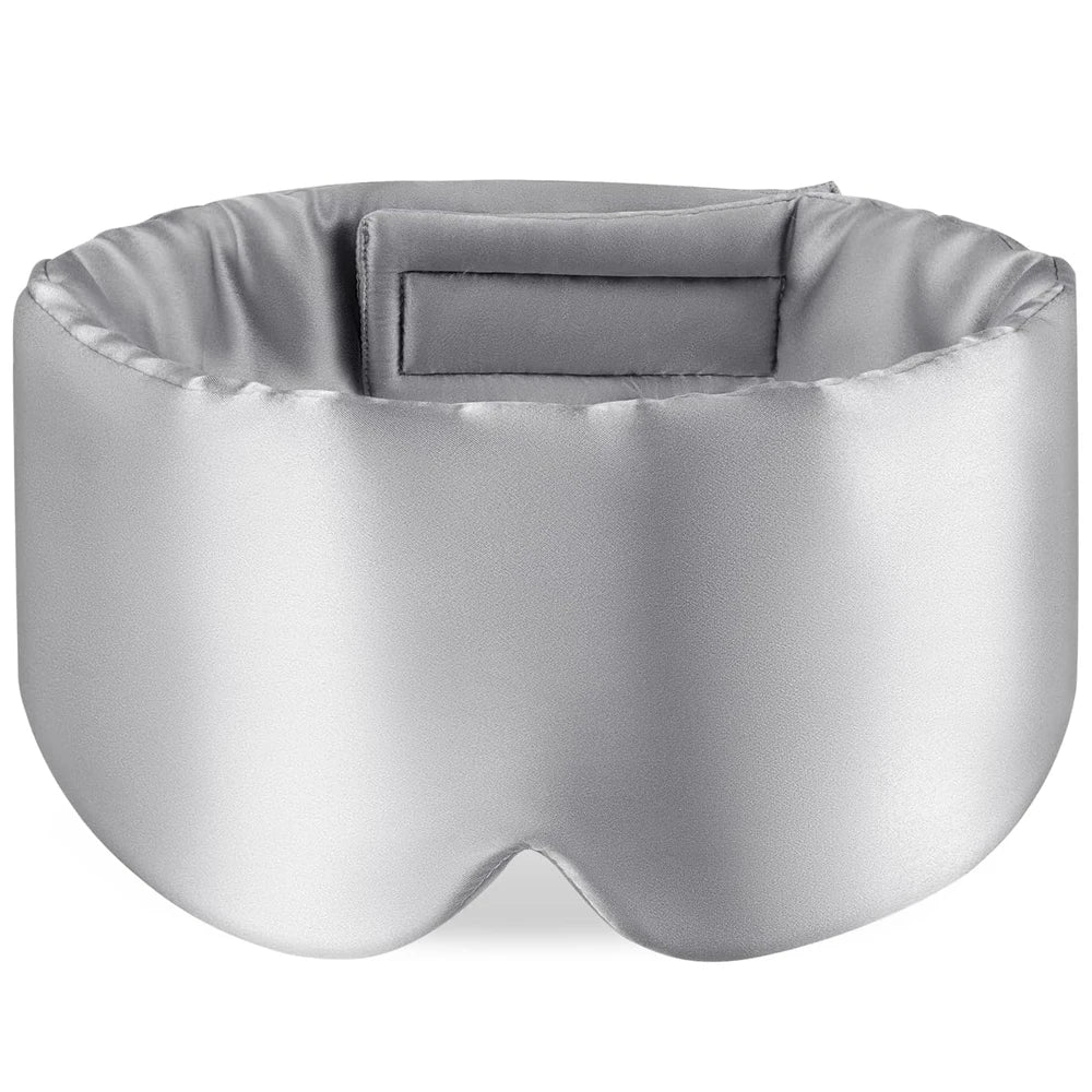 Mulberry Silk Sleep Mask – Soft Padded Light-Blocking Eyepatch