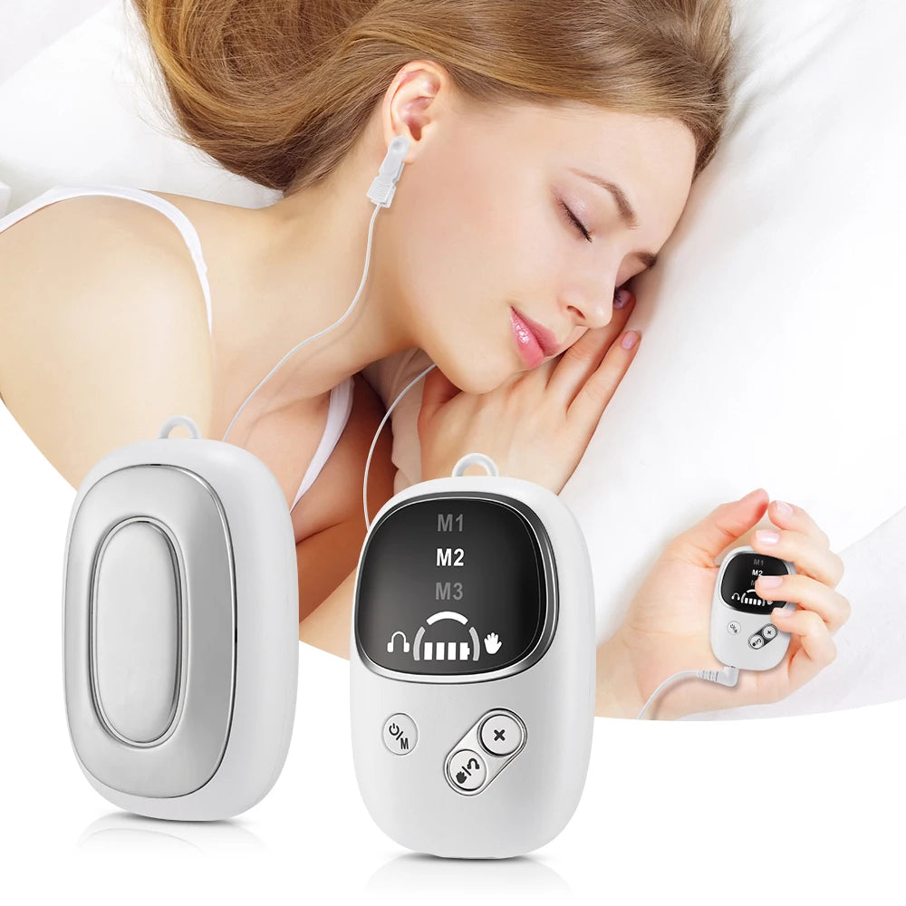 Ear Clip CES Therapy Device for Insomnia and Anxiety Relief