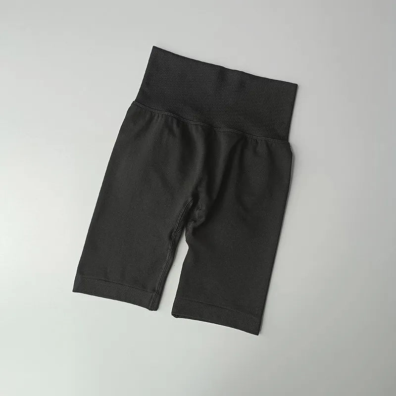 Women’s High-Waist Yoga Shorts – Hip Push-Up & Tummy Control