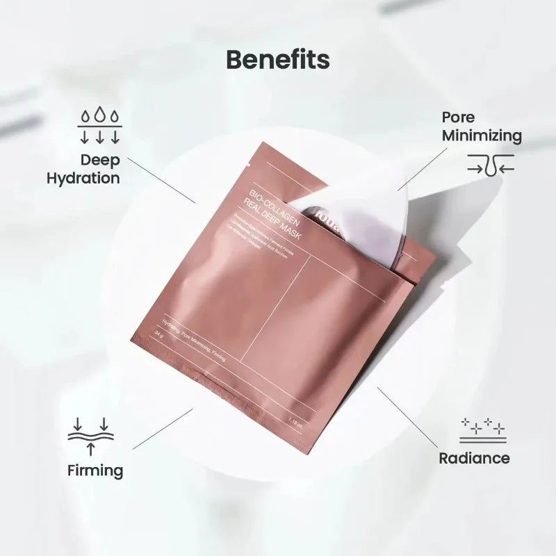 Bio Collagen Facial Mask – Hydrating & Pore-Refining Overnight Mask