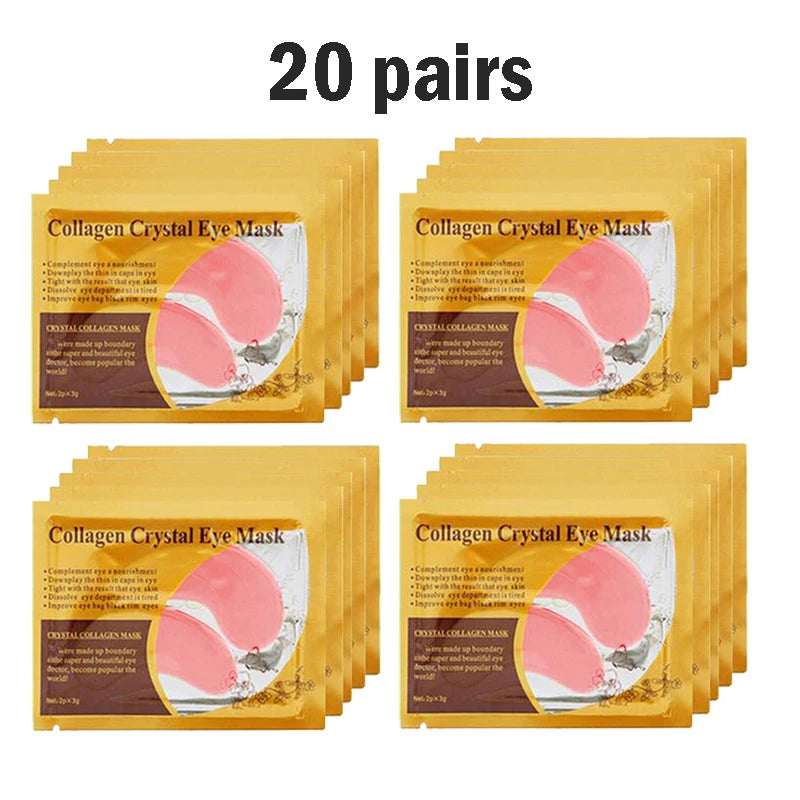 Gold Collagen Crystal Eye Mask for Firming & Moisturizing Care