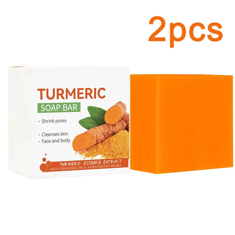 Handmade Turmeric Soap for Brightening and Deep Cleansing