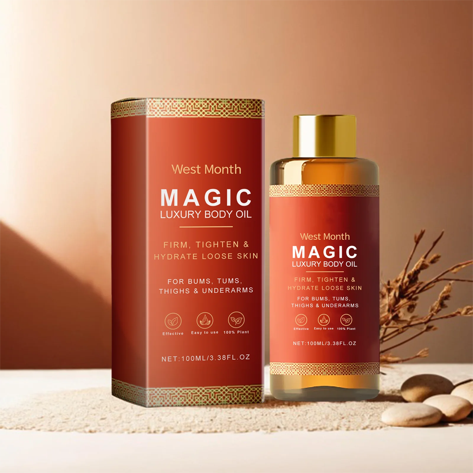 Firming & Tightening Body Oil for Smooth, Radiant Skin