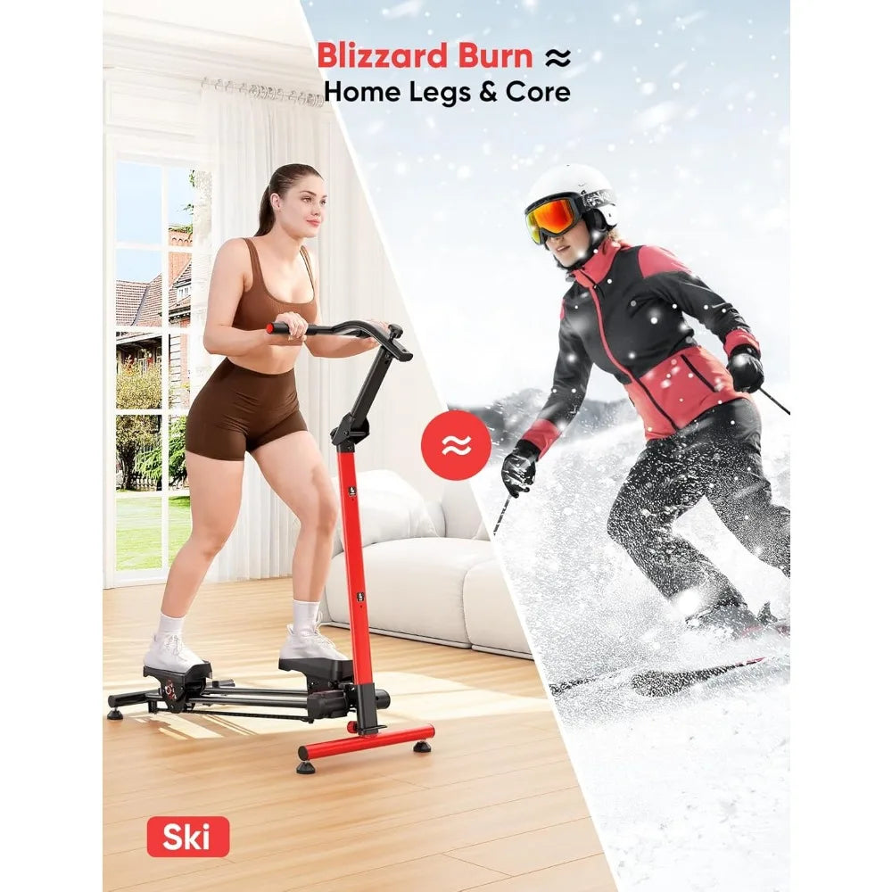 Adjustable Stair Stepper – Home Fitness & Ski Workout Machine