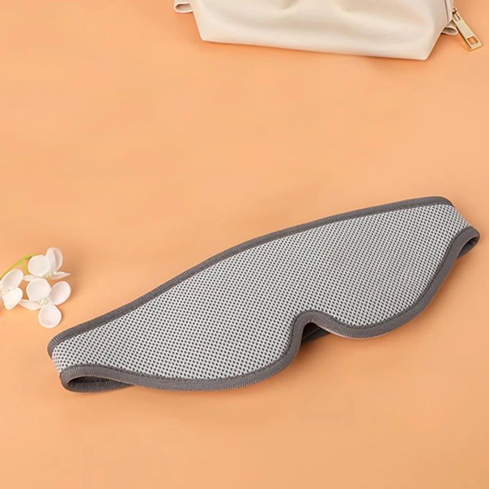 3D Sleep Mask – 100% Blackout Adjustable Eye Cover