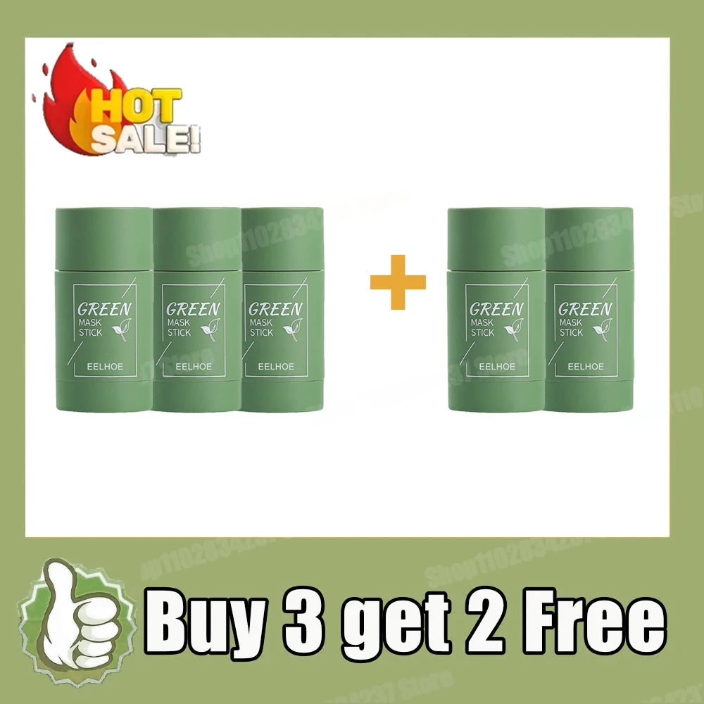 Green Tea Mud Mask – Deep Cleansing & Oil Control