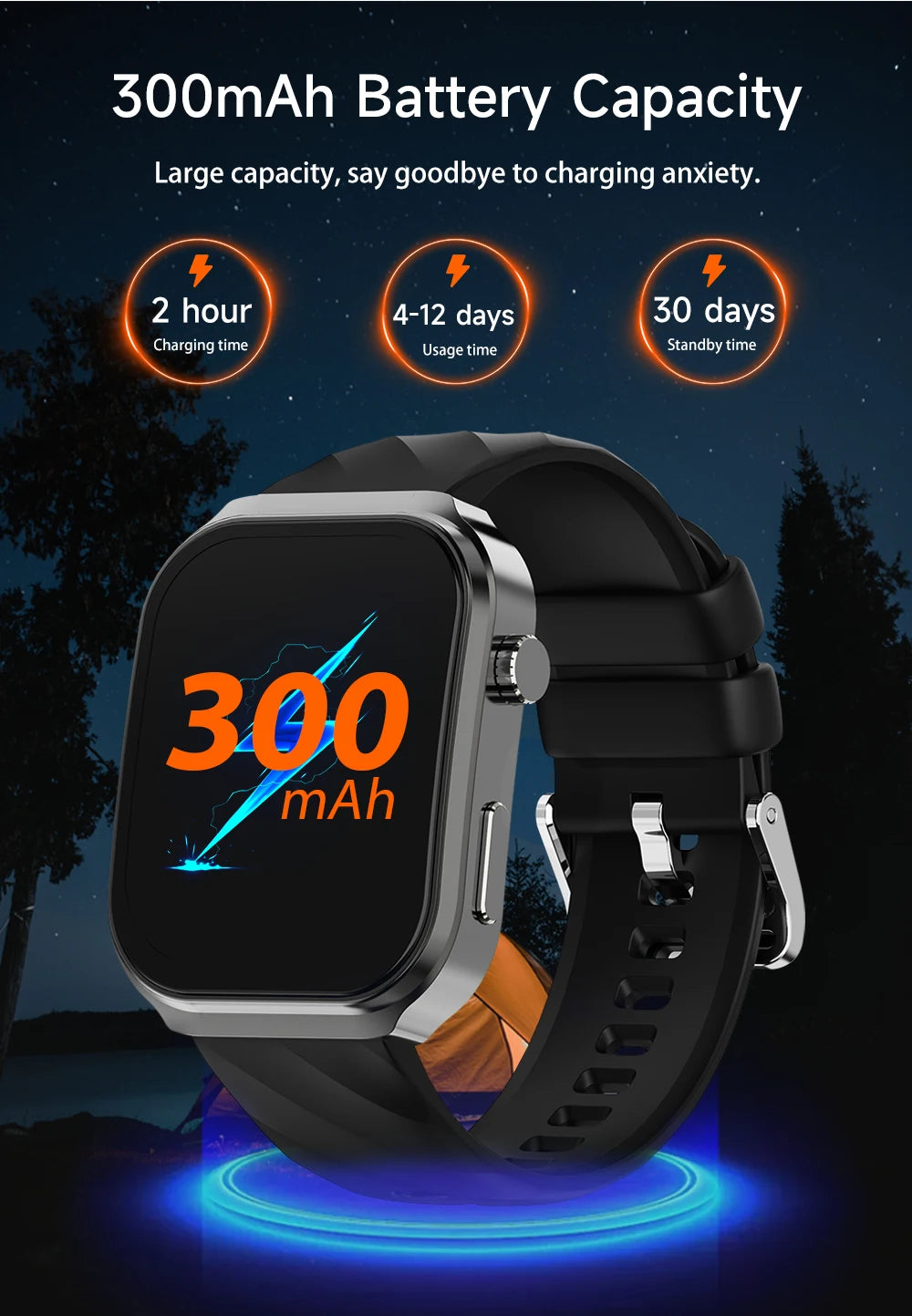 LIGE 2025 AI Health Diagnose Smartwatch with Bluetooth Call