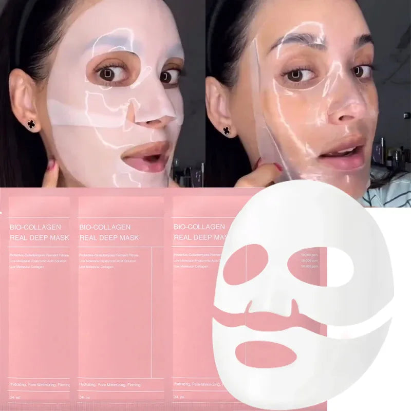 Bio Collagen Facial Mask – Hydrating & Pore-Refining Overnight Mask