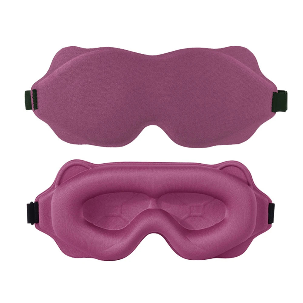 3D Travel Sleep Mask – Light-Blocking Eyepatch