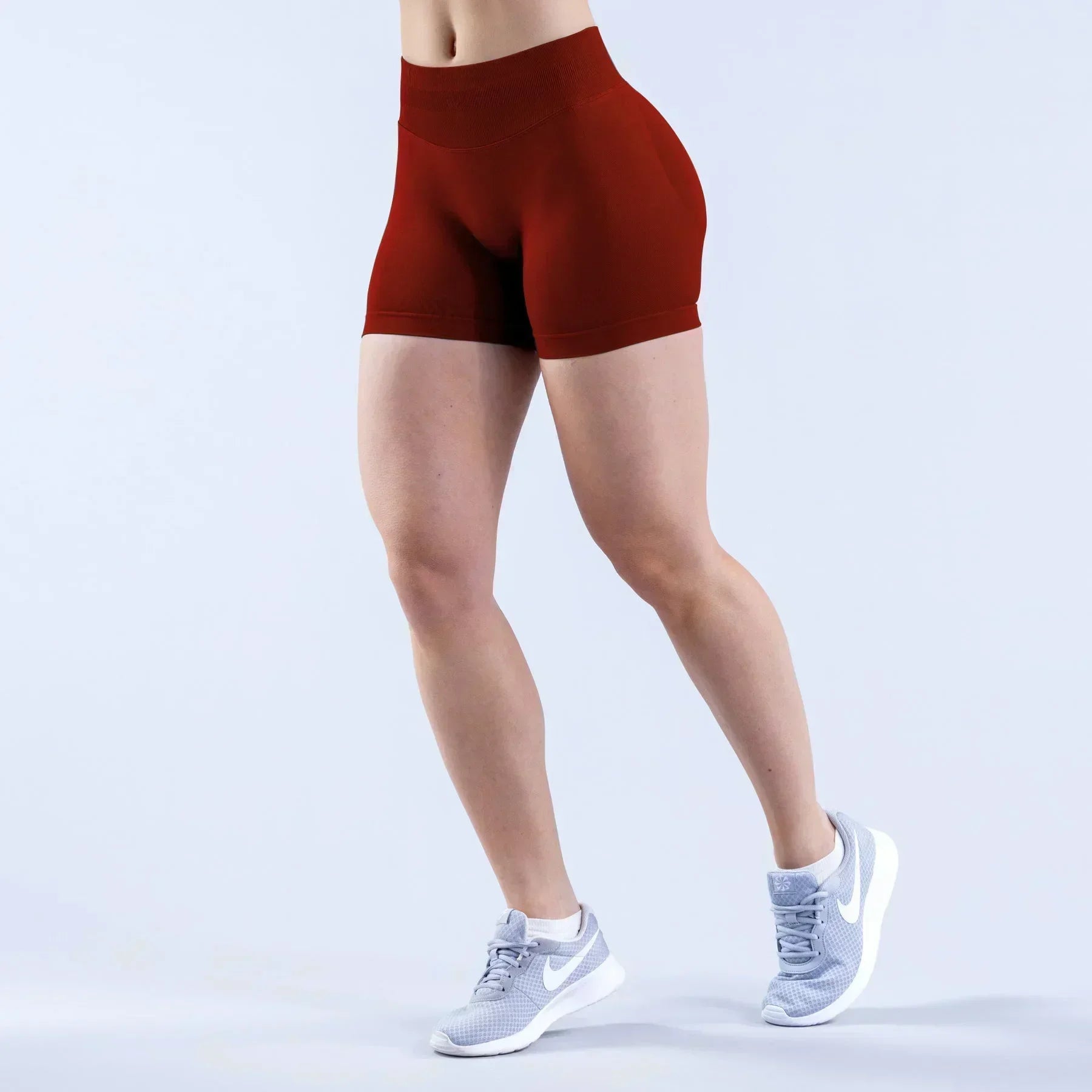 High-Waist Summer Yoga Shorts – Fashionable Fitness Leggings