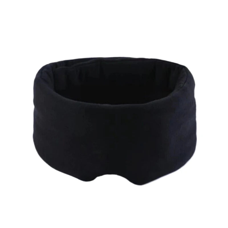 3D Sleep Mask – 100% Blackout Adjustable Eye Cover