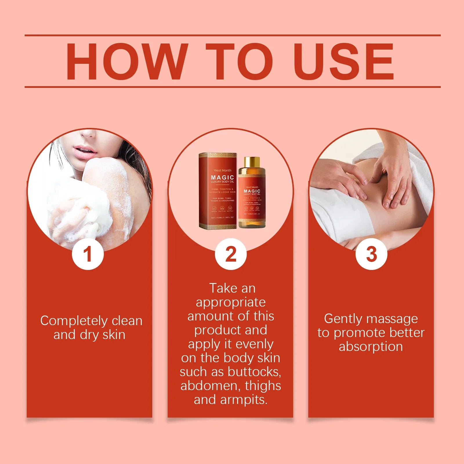 Firming & Tightening Body Oil for Smooth, Radiant Skin