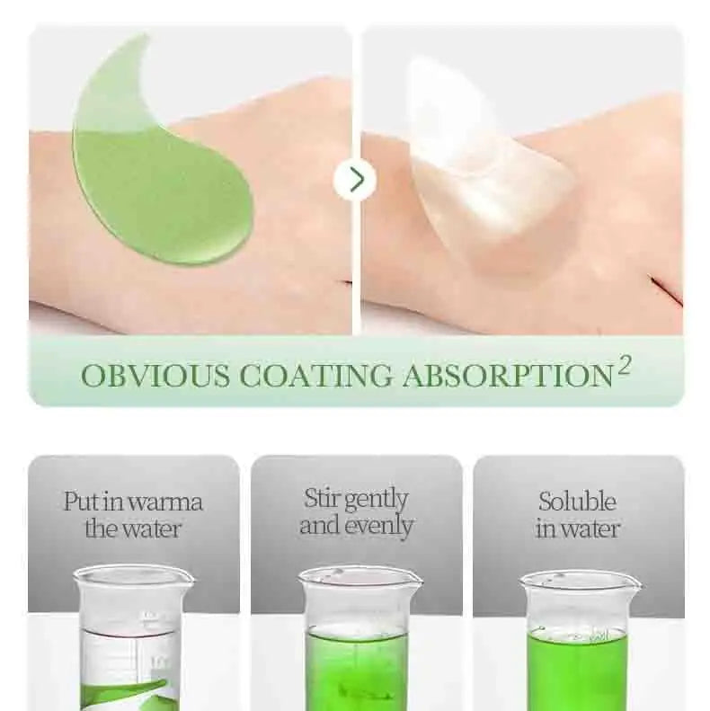 60PCS Aloe Vera Collagen Eye Mask for Dark Circles & Puffiness