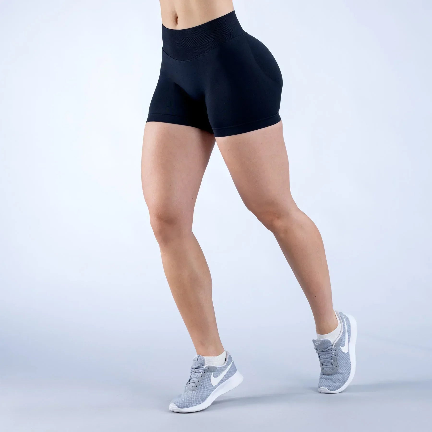 High-Waist Summer Yoga Shorts – Fashionable Fitness Leggings