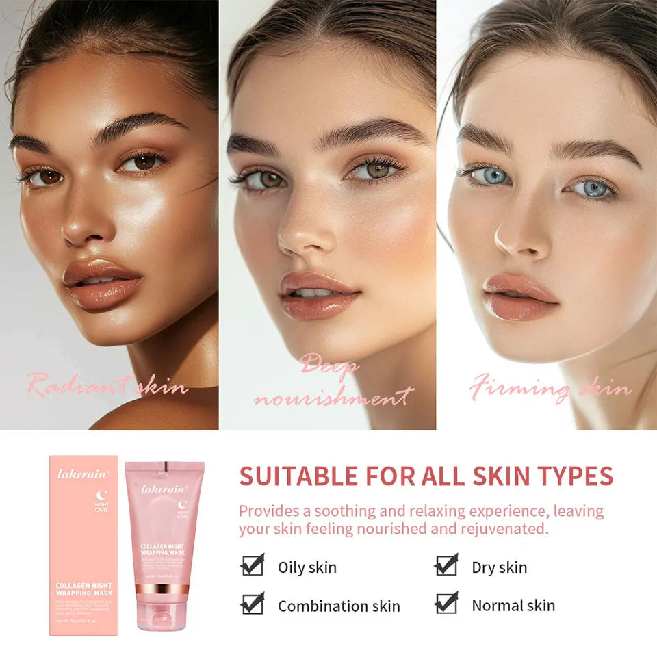 Collagen Jelly Cream – Overnight Hydrating & Firming Mask