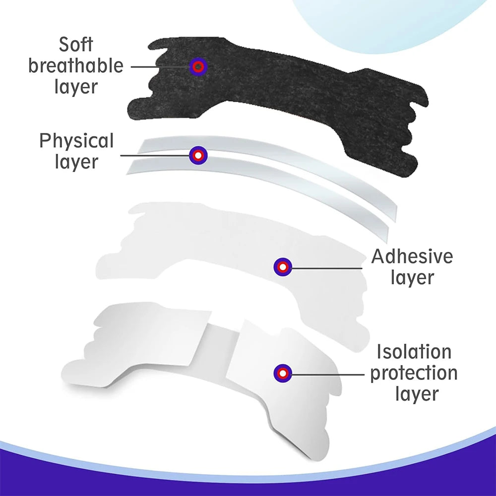 Black Nose Strips – Extra Strength Anti-Snoring Nasal Strips