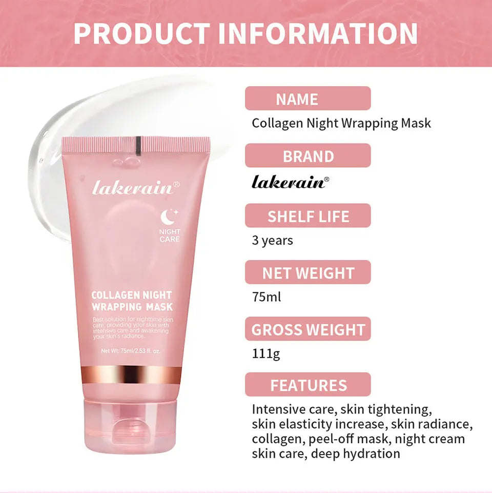 Collagen Jelly Cream – Overnight Hydrating & Firming Mask