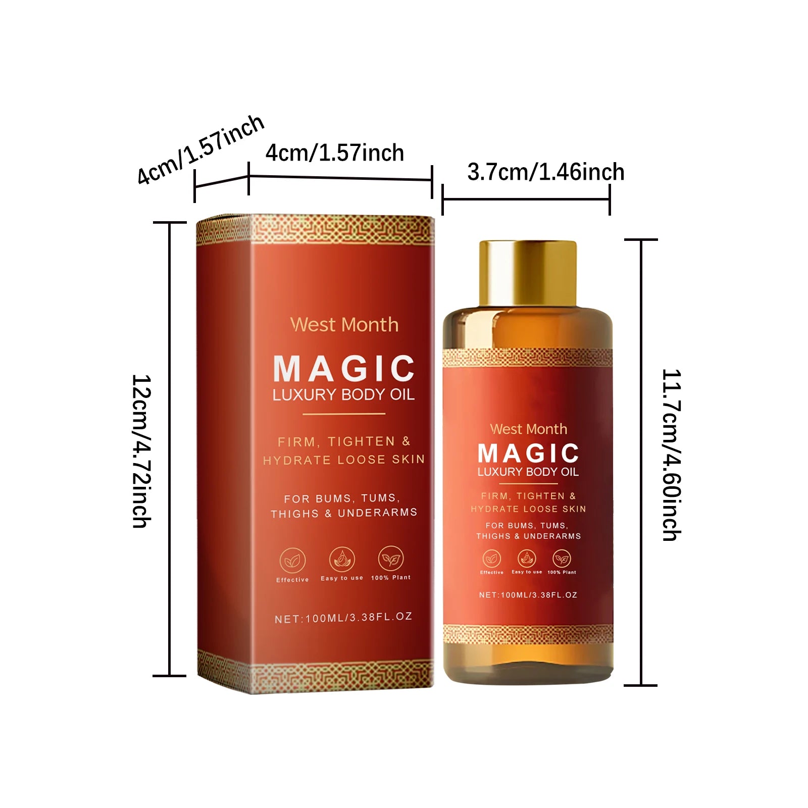 Firming & Tightening Body Oil for Smooth, Radiant Skin