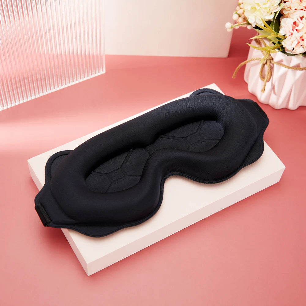 3D Memory Foam Sleep Mask Light Blocking Eyeshade