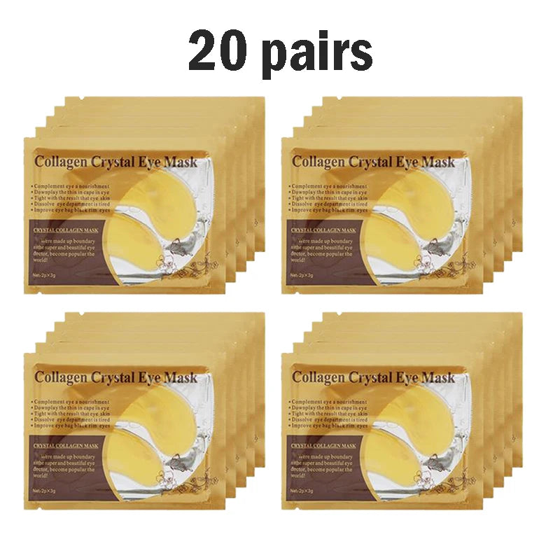 Gold Collagen Crystal Eye Mask for Firming & Moisturizing Care