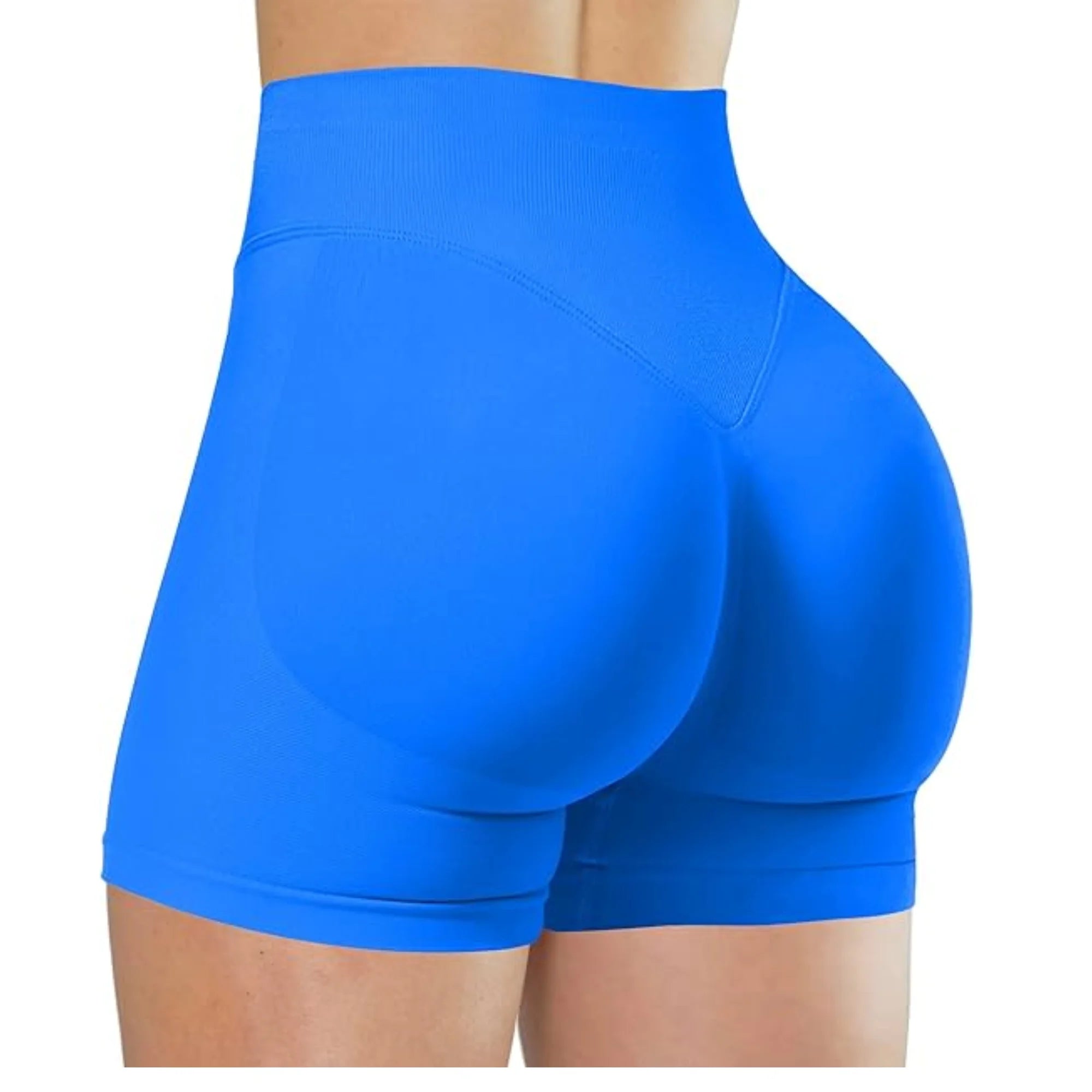 High-Waist Summer Yoga Shorts – Fashionable Fitness Leggings