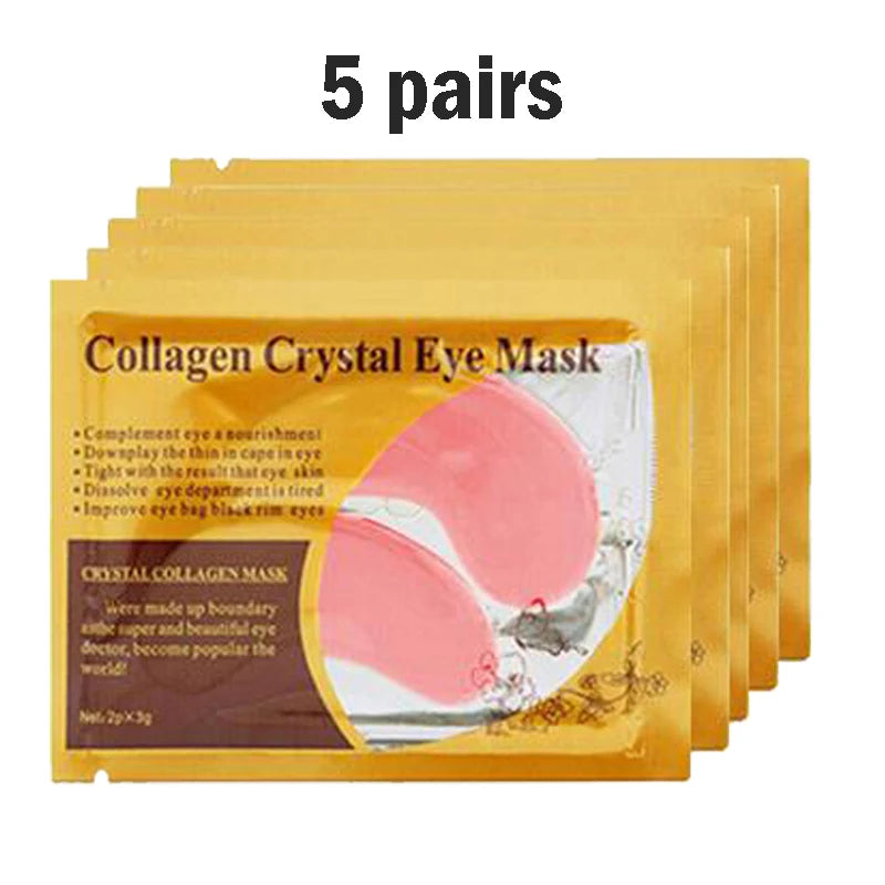 Gold Collagen Crystal Eye Mask for Firming & Moisturizing Care