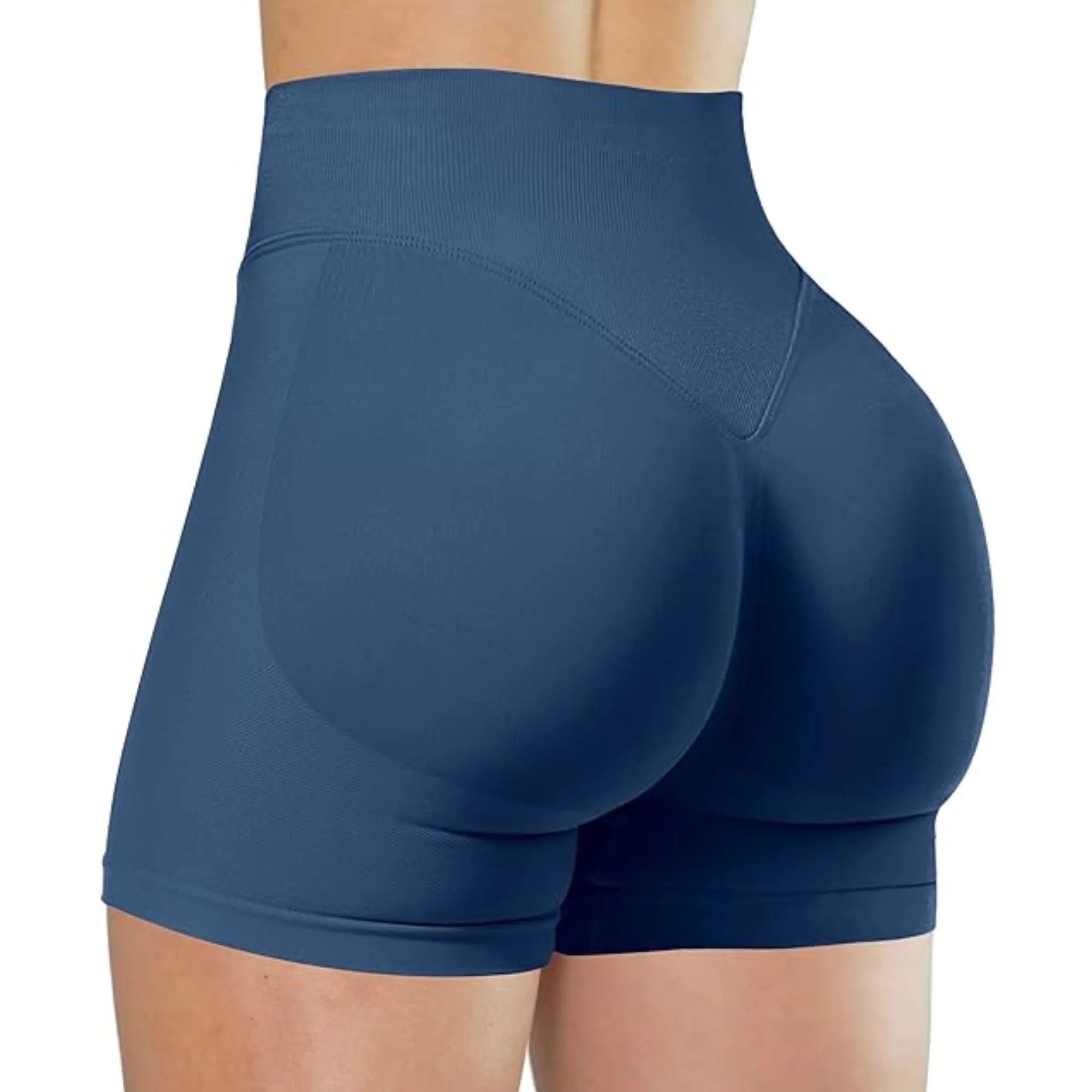 High-Waist Summer Yoga Shorts – Fashionable Fitness Leggings