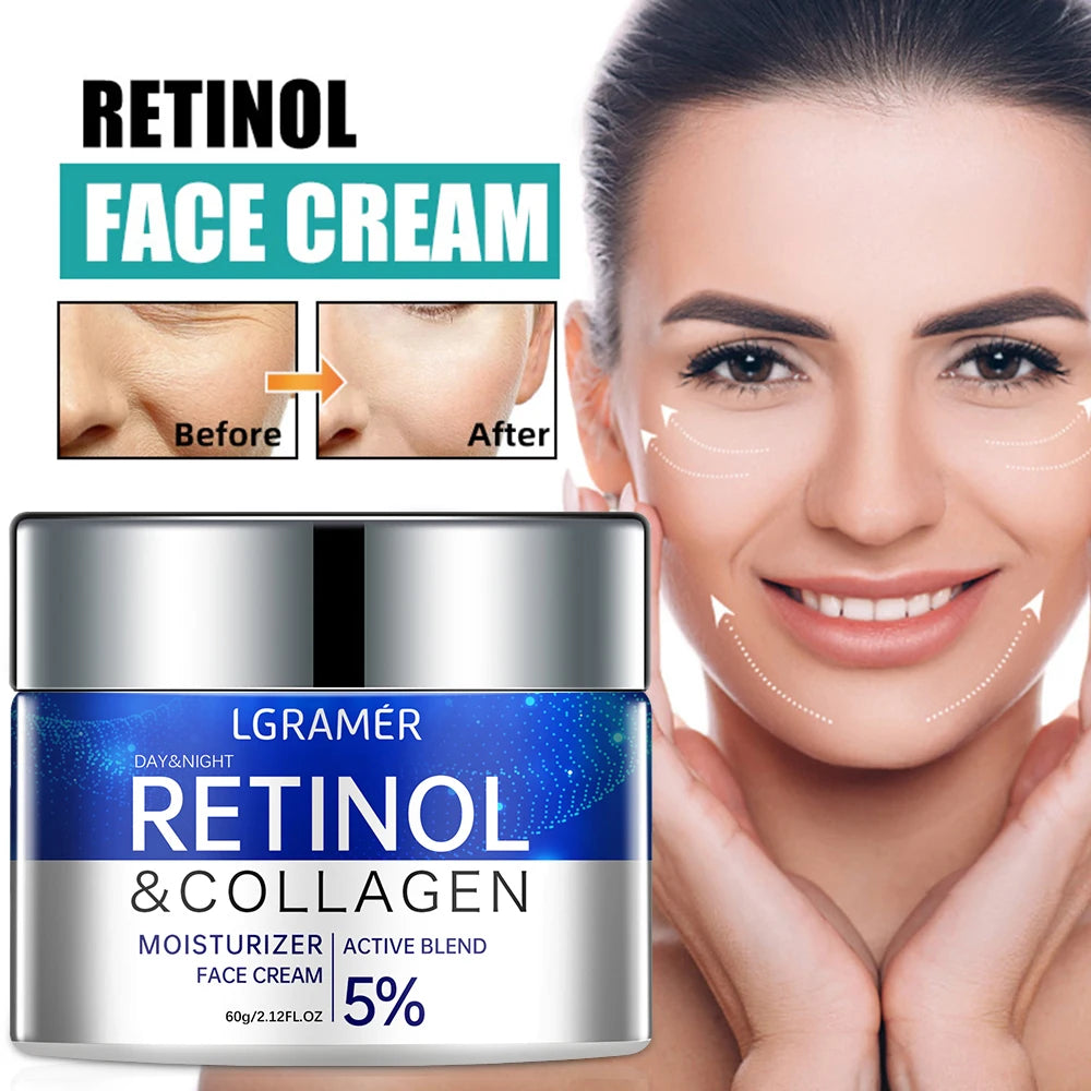 Retinol Anti-Aging Cream for Firming and Wrinkle Reduction