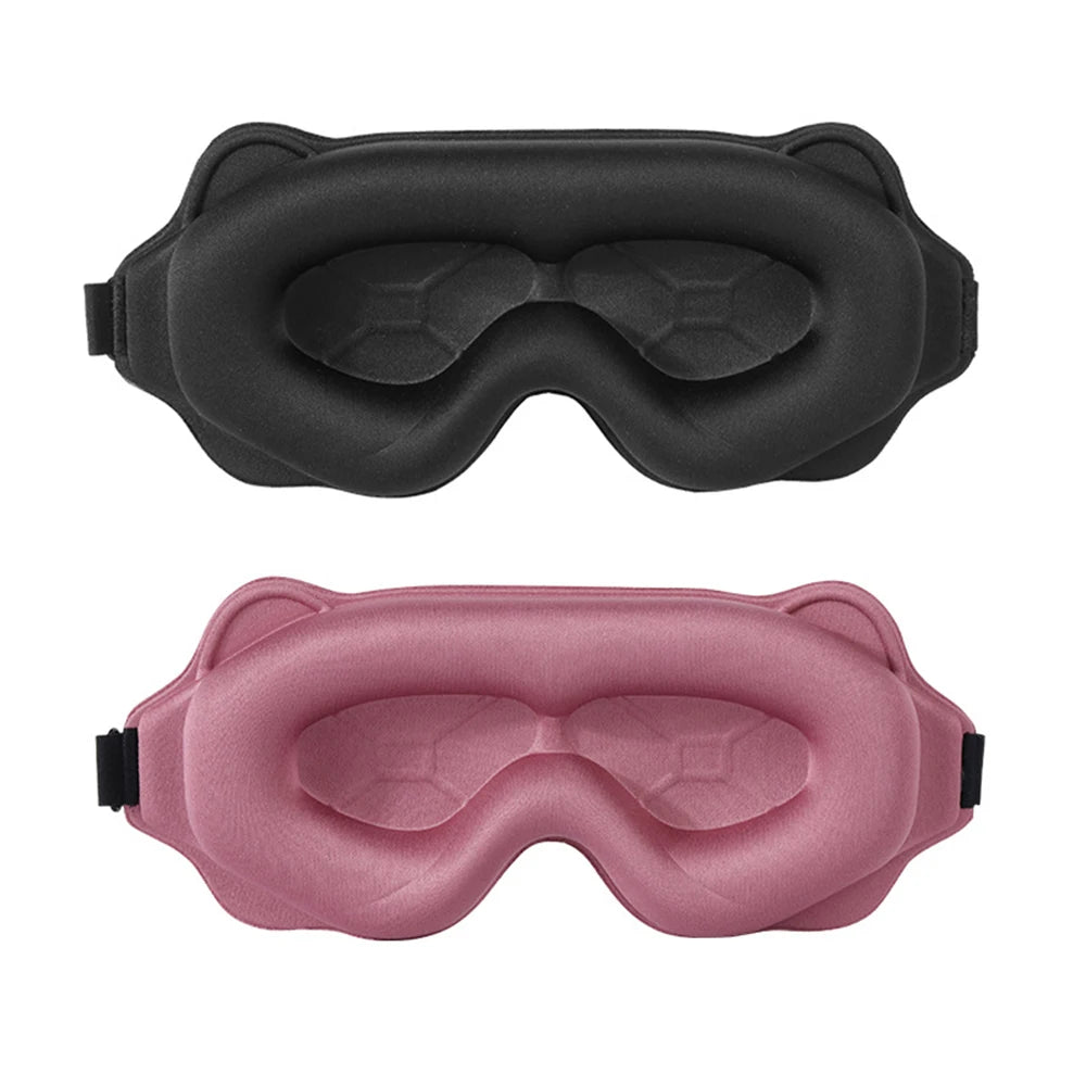 3D Sleep Mask – Soft Light-Blocking Eye Shade
