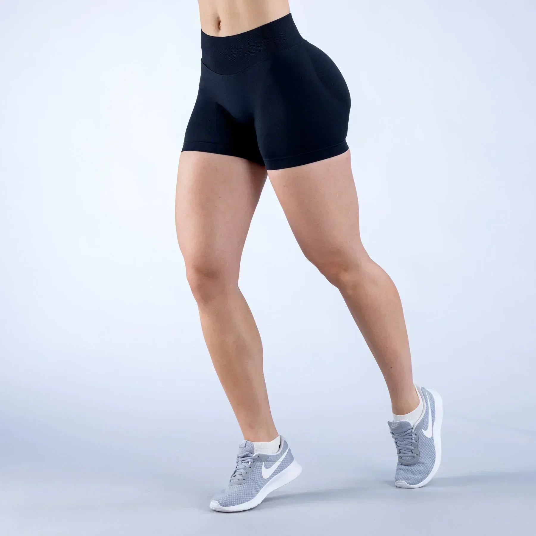 High-Waist Summer Yoga Shorts – Fashionable Fitness Leggings