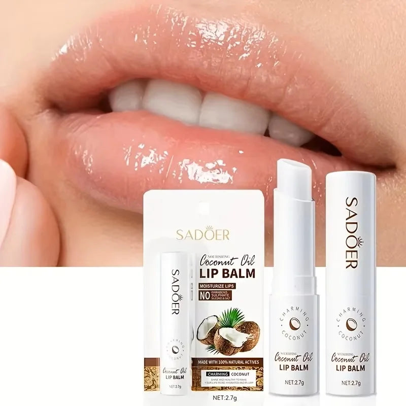 Coconut Lip Balm for Long-Lasting Moisture and Care
