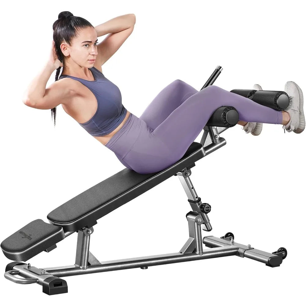 Adjustable Sit-Up & Weight Bench – Flat, Incline & Decline