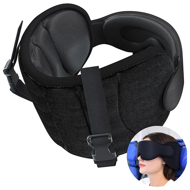 3D Sleep Mask – 100% Blackout Adjustable Eye Cover