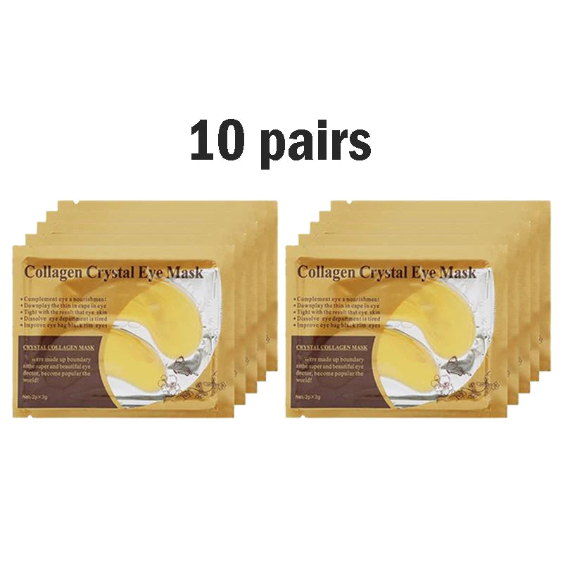 Gold Collagen Crystal Eye Mask for Firming & Moisturizing Care