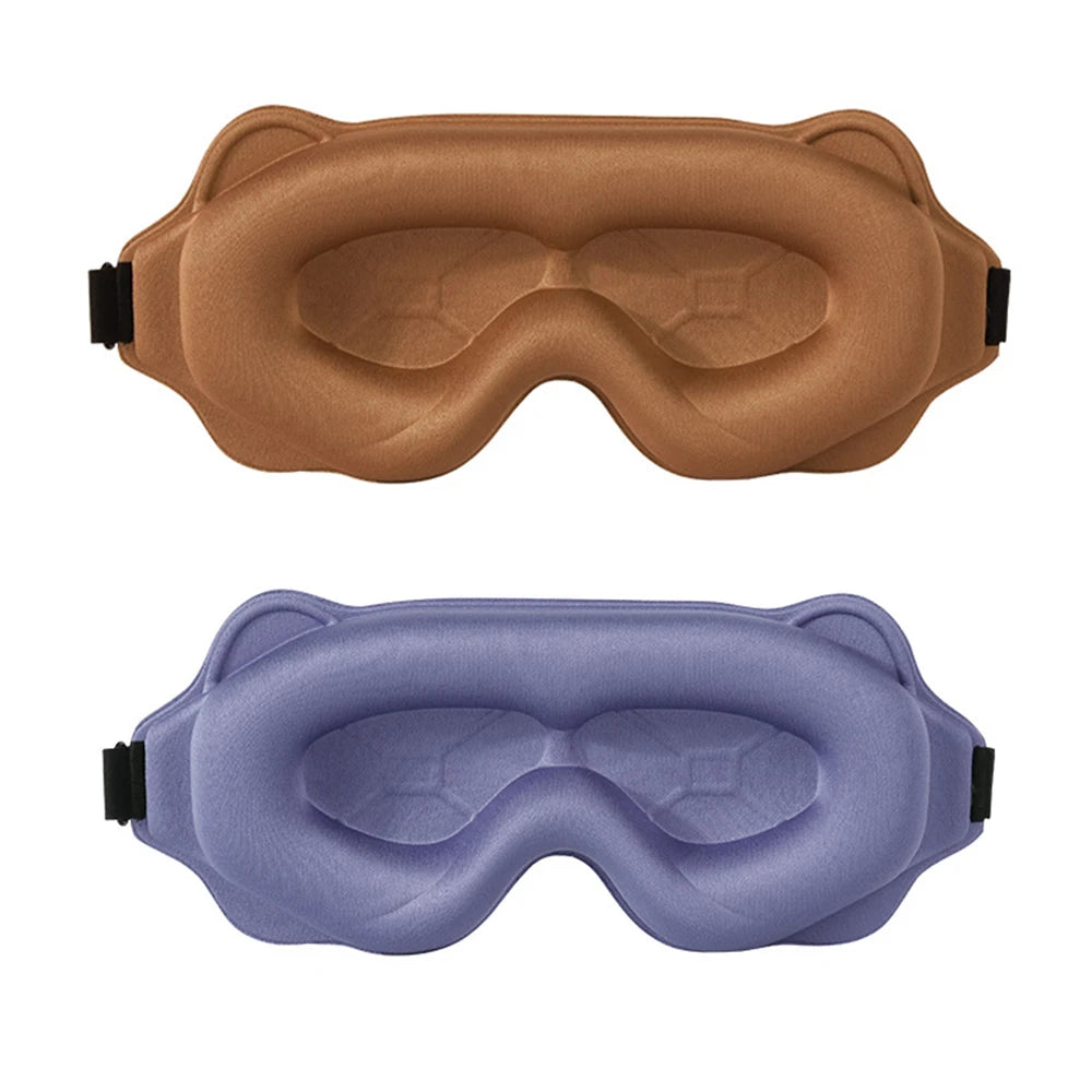 3D Sleep Mask – Soft Light-Blocking Eye Shade