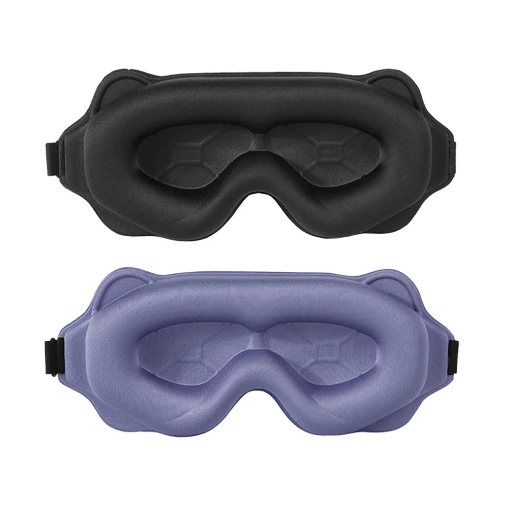 3D Memory Foam Sleep Mask Light Blocking Eyeshade