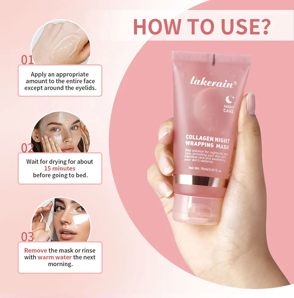 Collagen Jelly Cream – Overnight Hydrating & Firming Mask