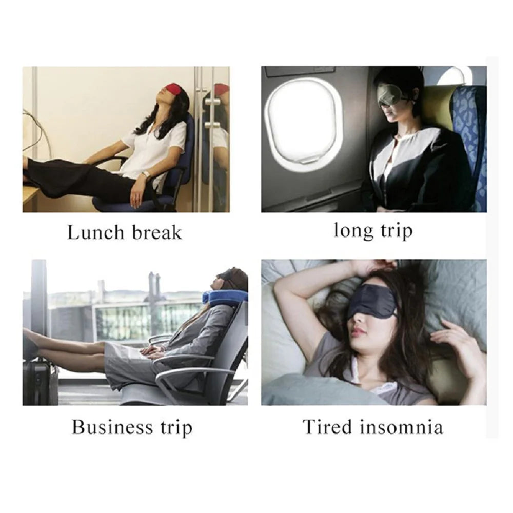Silk Sleep Eye Mask – Soft Travel Eye Patch